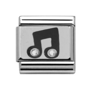 Charmlinks Silver Music Note Charm