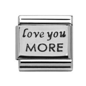 Charmlinks Silver Love You More Charm 29132SS