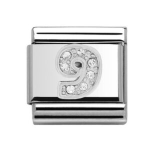 Charmlinks Silver 9 Charm 29153SS