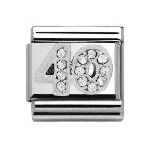 Charmlinks Silver 40 Charm 29158SS