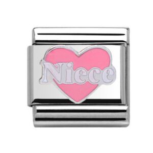 Charmlinks Silver Niece Charm 29162SS