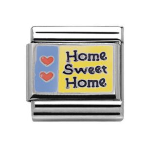Charmlinks Silver Home Sweet Home Charm 29163SS