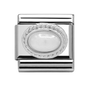 Charmlinks Pearl Silver Charm 29169PEARL