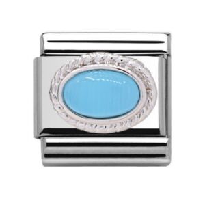 Charmlinks Silver Turquoise Charm 29169TURQUOISE