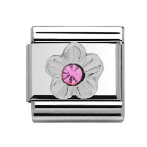 Charmlinks Silver Flower Charm 29173SS