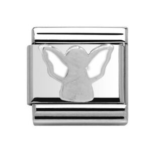 Charmlinks Angel Silver Charm 29177SS