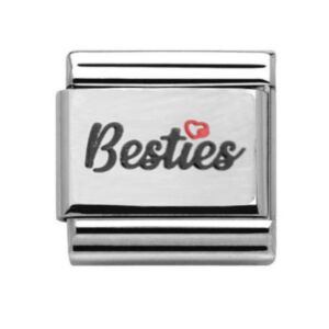 Charmlinks Bestie Silver Charm 29220SS