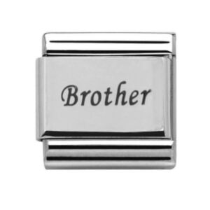 Charmlinks Brother Silver Charm 29221SS