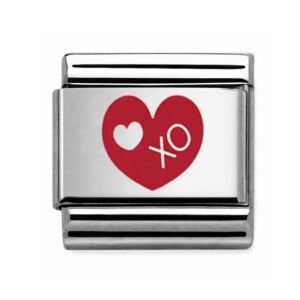 Charmlinks XO Silver Charm