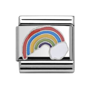 Charmlinks Rainbow Silver Charm 29263SS