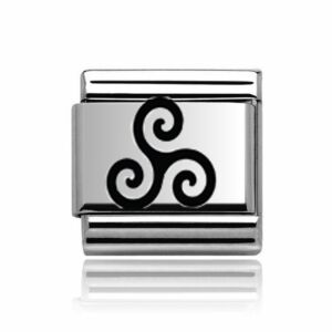 Silver Triskelion Charm 29268ss