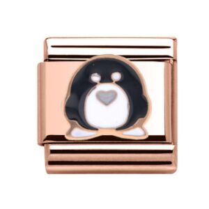 Penguin Rose Gold Charm 29274rr