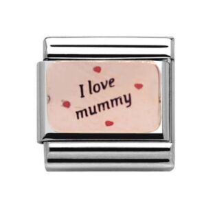 Rose Gold I love mummy Charm 29279RS