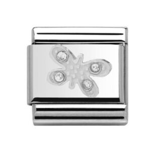 Silver Butterfly Charm 29288SS