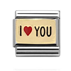 I Love You Charm 29310GS