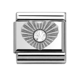 April Heart Birthstone 29346SS