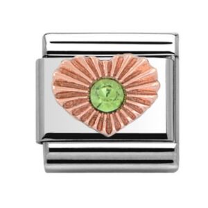 August Heart Birthstone 29349RS