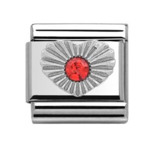 July Heart Birthstone 29350SS