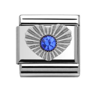 September Heart Birthstone 29351SS