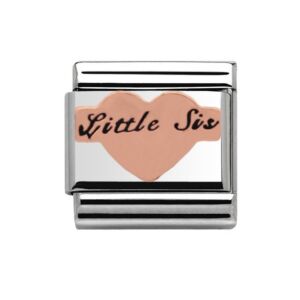 Rose Gold Little Sister Charm 29408RS