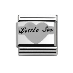 Silver Little Sister Charm 29408SS