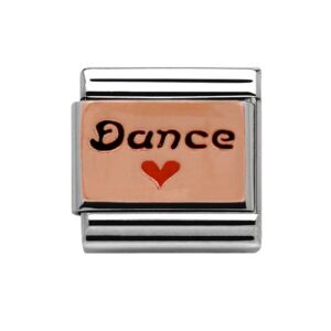 Rose Gold Dance Charm 29411RS