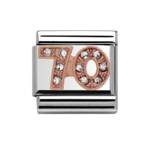Rose Gold 70 Charm 29413RS