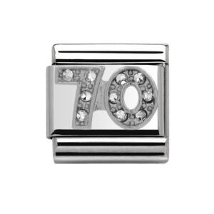 Silver 70 Charm 29413SS