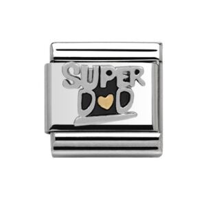 Yellow Gold Super Dad Charm 29414GS