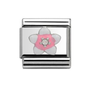 Pink Flower Charm 29421-PI