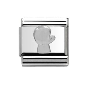 Silver Boxing Glove Charm 29422SS