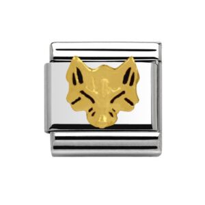 Yellow Gold Wolf Charm 29424GS