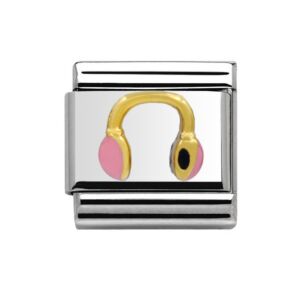 Yellow Gold Headphones Charm 29425GS