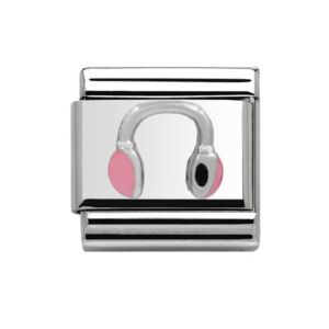 Silver Headphones Charm 29425SS
