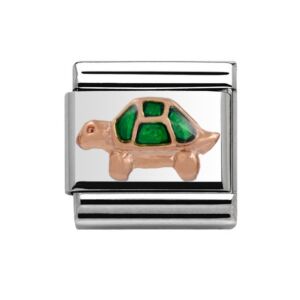 Rose Gold Turtle Charm 29429RS