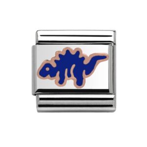 Rose Gold Dinosaur Charm 29432RS