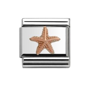 Rose Gold Starfish Charm 29433RS