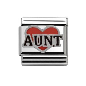 Silver Aunt Charm 29438SS