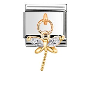 Dragon Fly Gold Drop Charm 29444GS