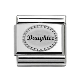 Silver Daughter Studded Charm 29456SS