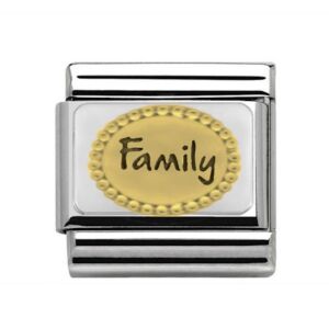 Gold Family Studded Charm 29463GS