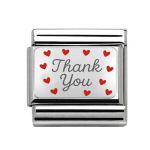 18 & Heart Silver Drop Charm 29468SS