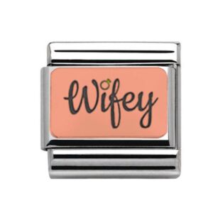 18 & Heart Rose Gold Drop Charm 29469RS