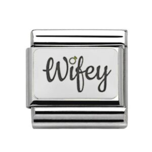 18 & Heart Silver Drop Charm 29469SS