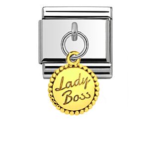 18 & Heart Gold Drop Charm 29470GS