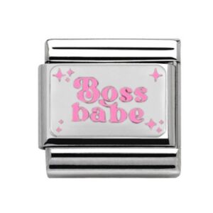 Pink Boss Babe Charm 29475PI