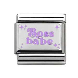 Purple Boss Babe Charm 29475PU