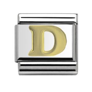 Gold Letter D Charm 29481GS-D
