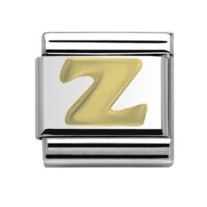 Gold Letter Z Charm 29481GS-Z
