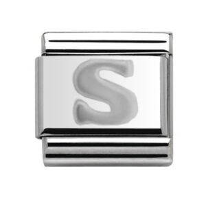 Silver Letter S Charm 29481SS-S